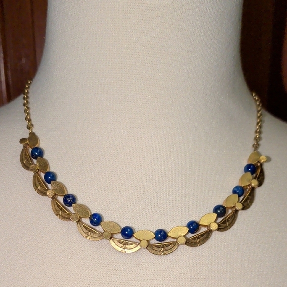 Alva Jewelry - ALVA Necklace With Lapis- Museum Replica